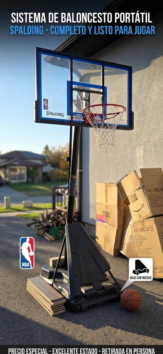 Spalding Portable Basketball System