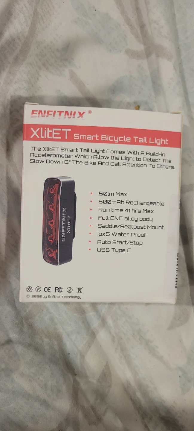 Enfitnix XliteT Smart Bicycle Tail Light - photo 2