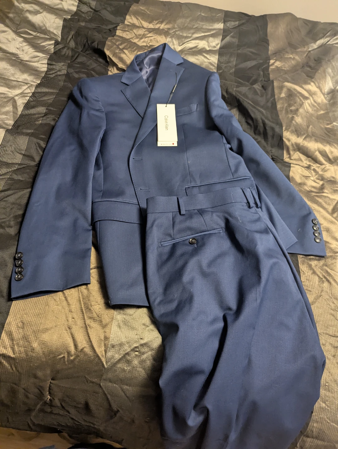 Calvin Klein Blue Suit Set