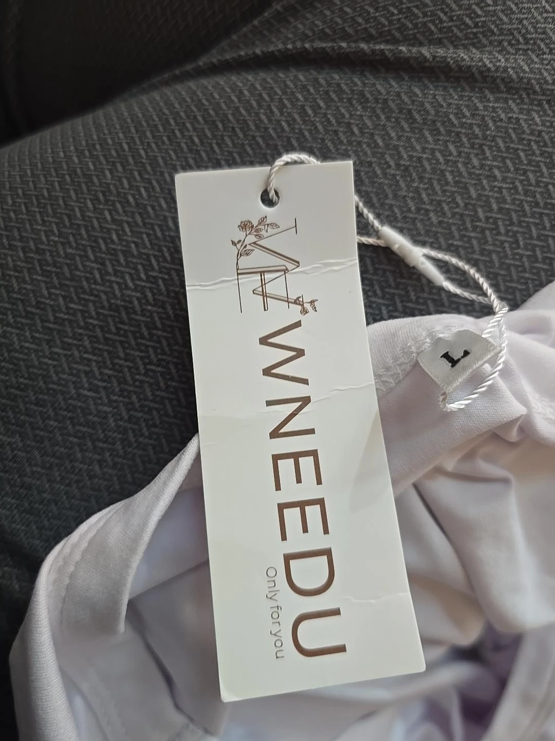 Wneedu White Maxi Dress Large - photo 3