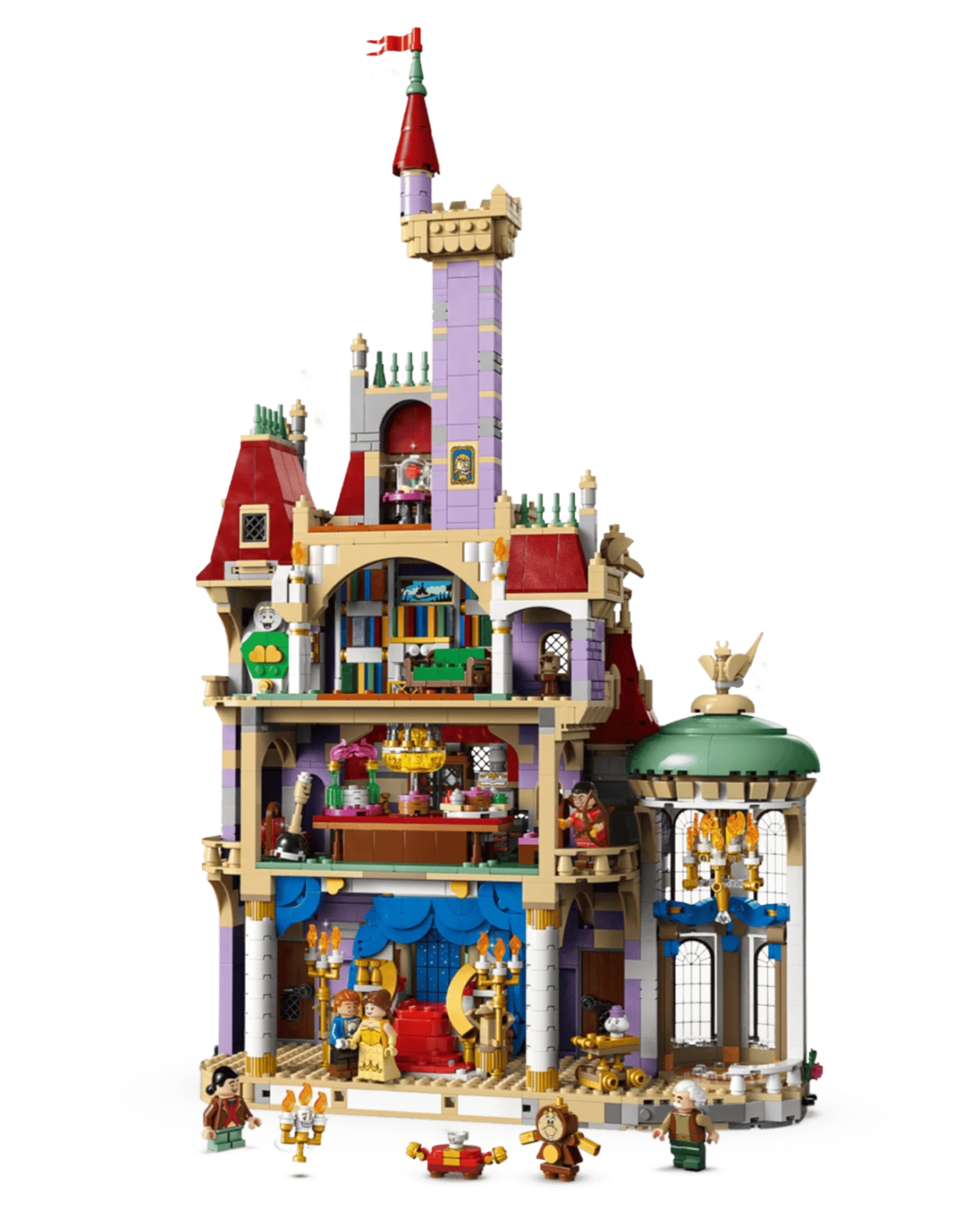 43263 beauty and the beast castle 2916pcs replica - photo 2