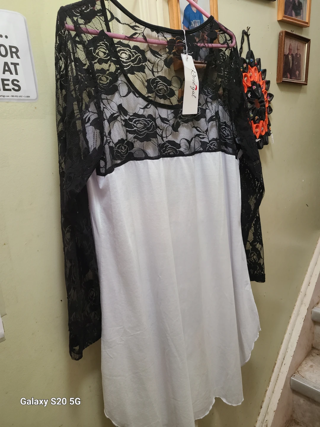 Rosegal Skull Graphic Lace Top Size 2X - photo 3