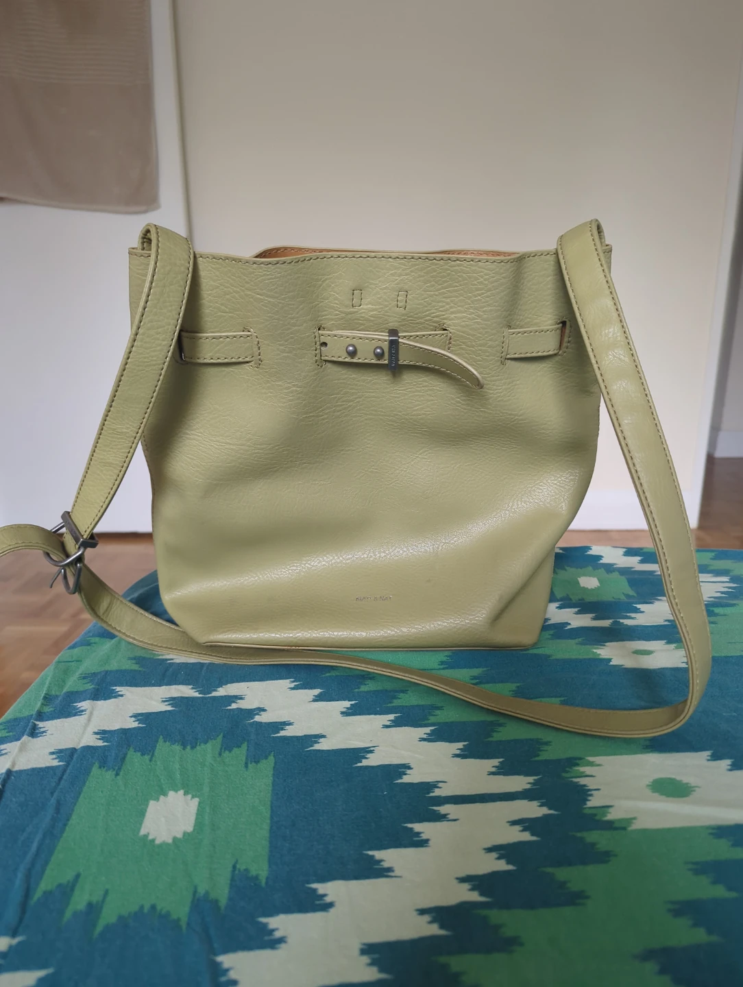 Matt & Nat Sage Green Bucket Bag
