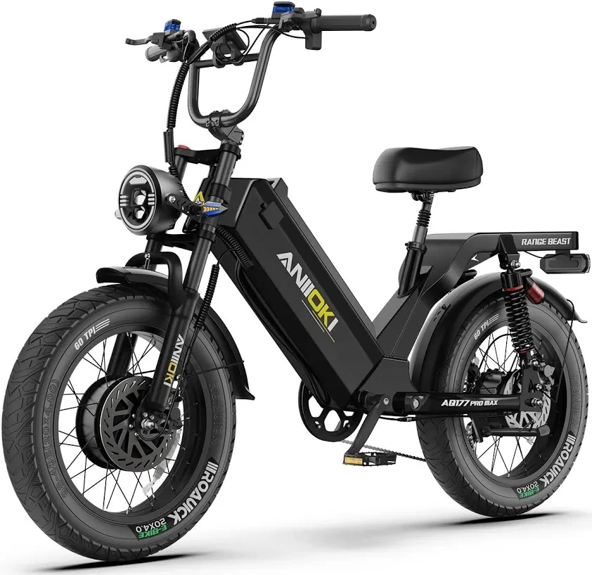 Aniioki AQ177 Pro Max Range Beast E-Bike 200 miles