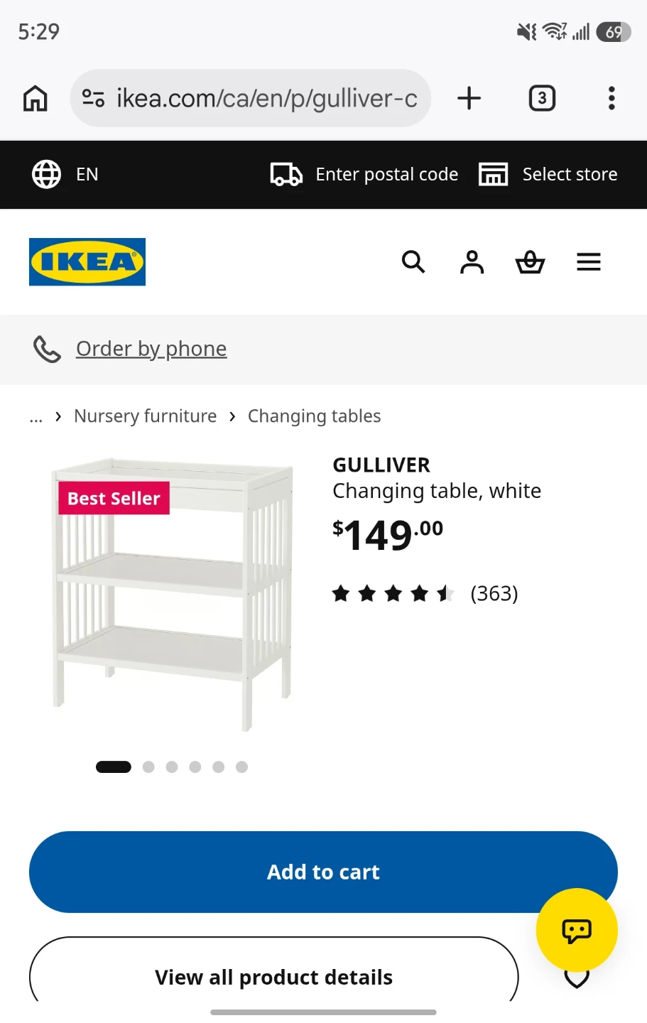 IKEA Gulliver Changing Table - photo 4