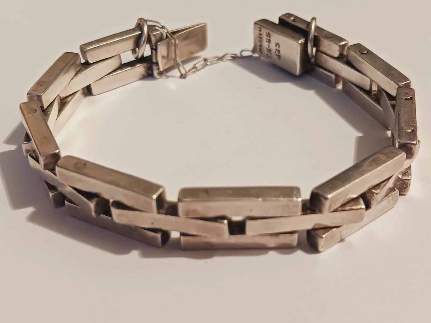 TAXCO MEXICO 925 Sterling Silver Link Bracelet - photo 5