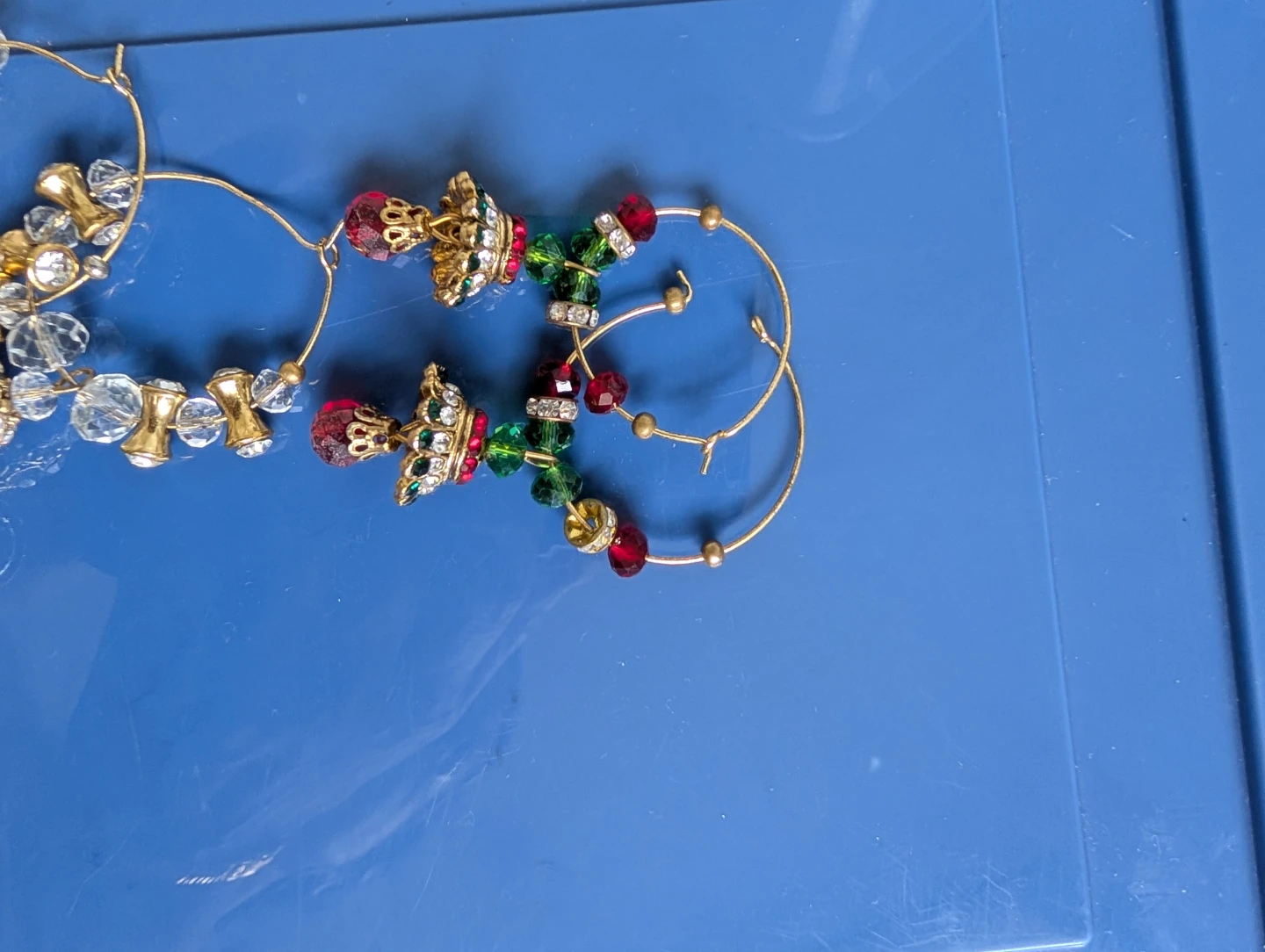 Assorted Beaded Hoop Earrings Indian style - photo 5