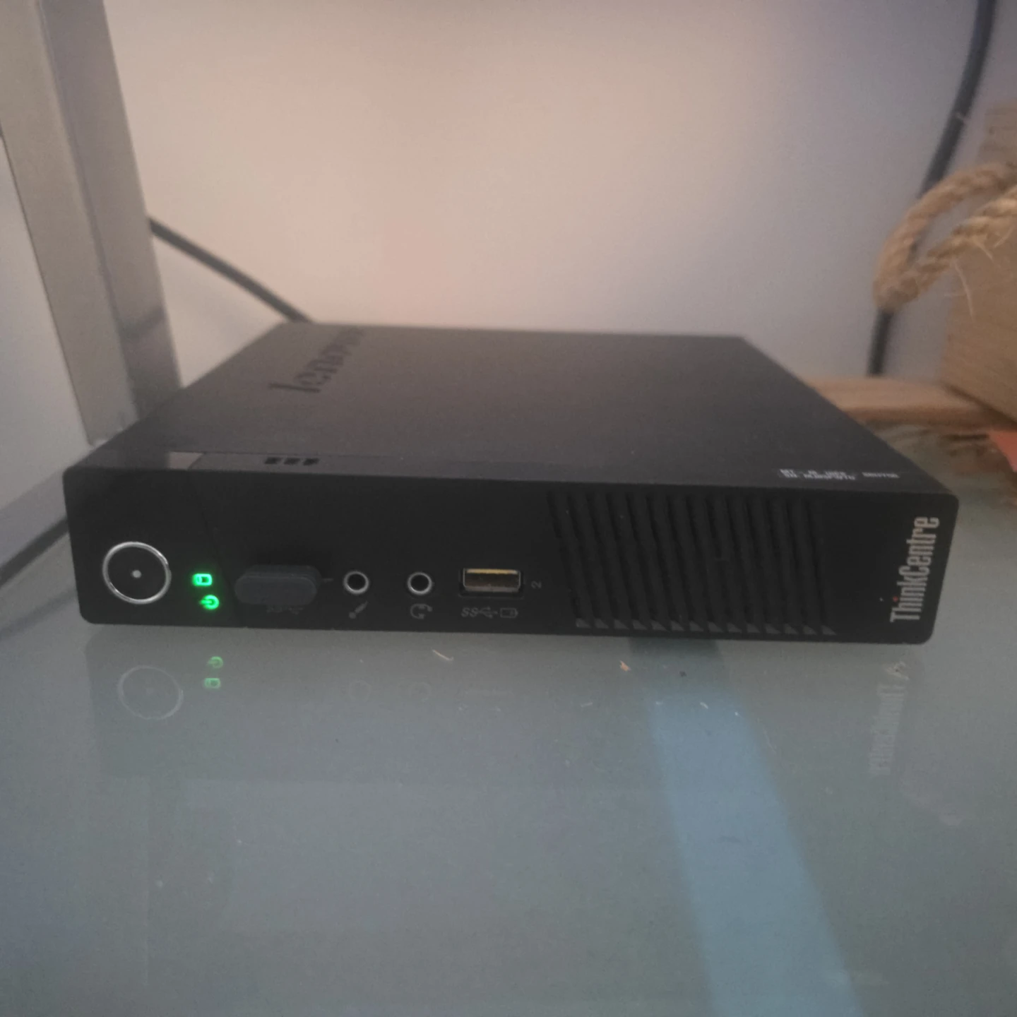 Lenovo mini computer with keyboard and mouse