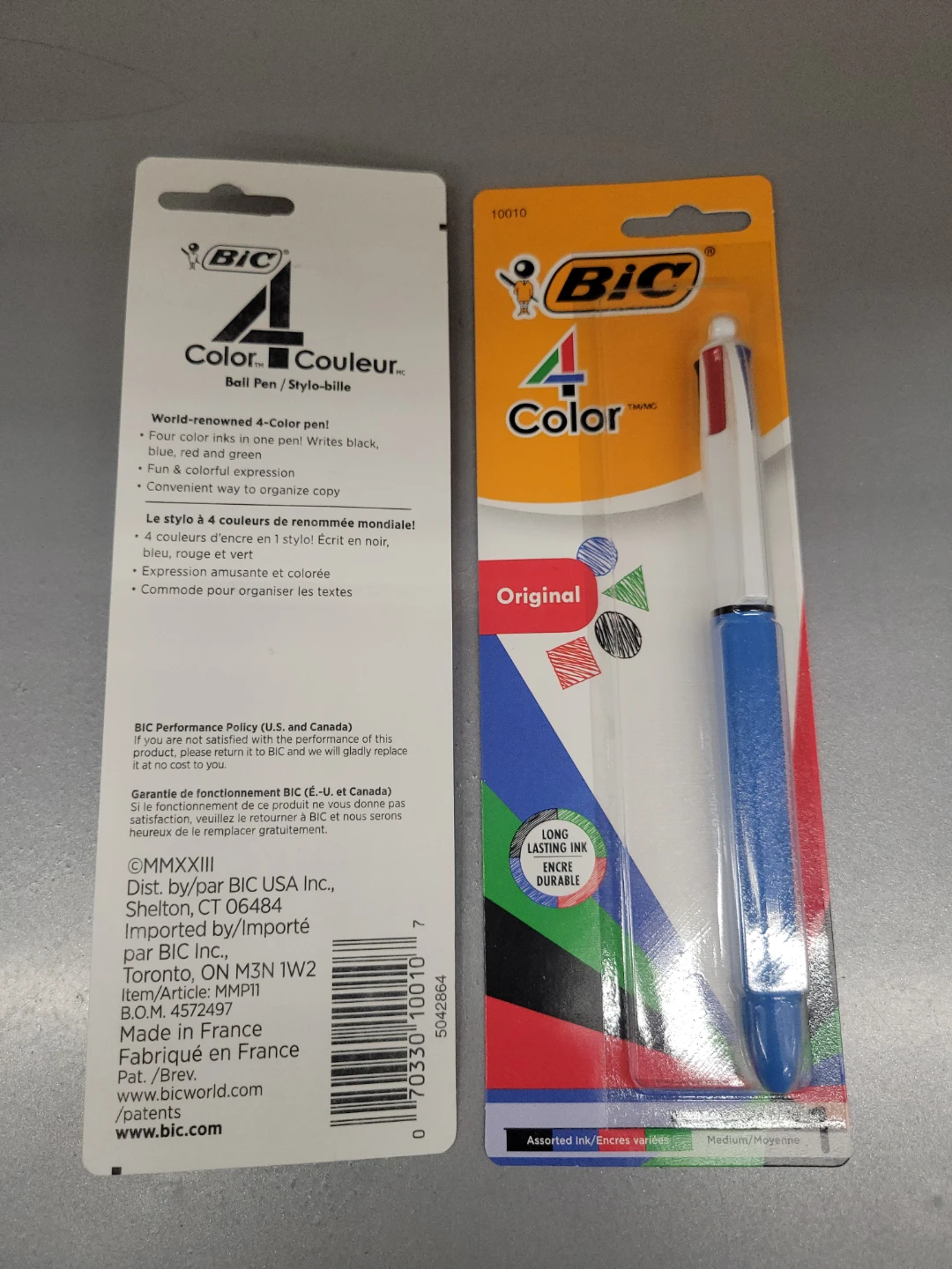 BIC 4-Color Original Ball Pen