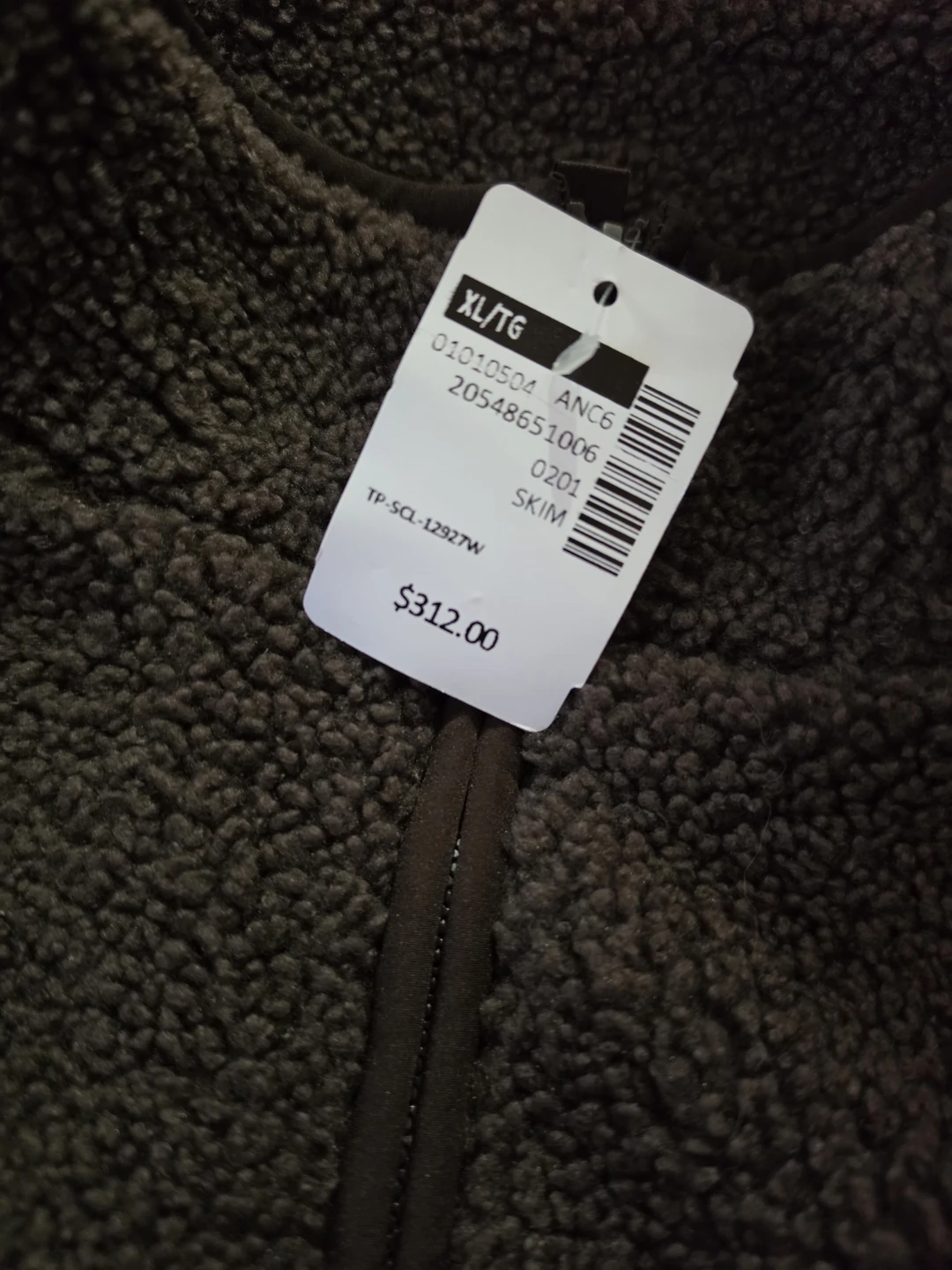 SKIMS Fleece Zip-Up Jacket - photo 2