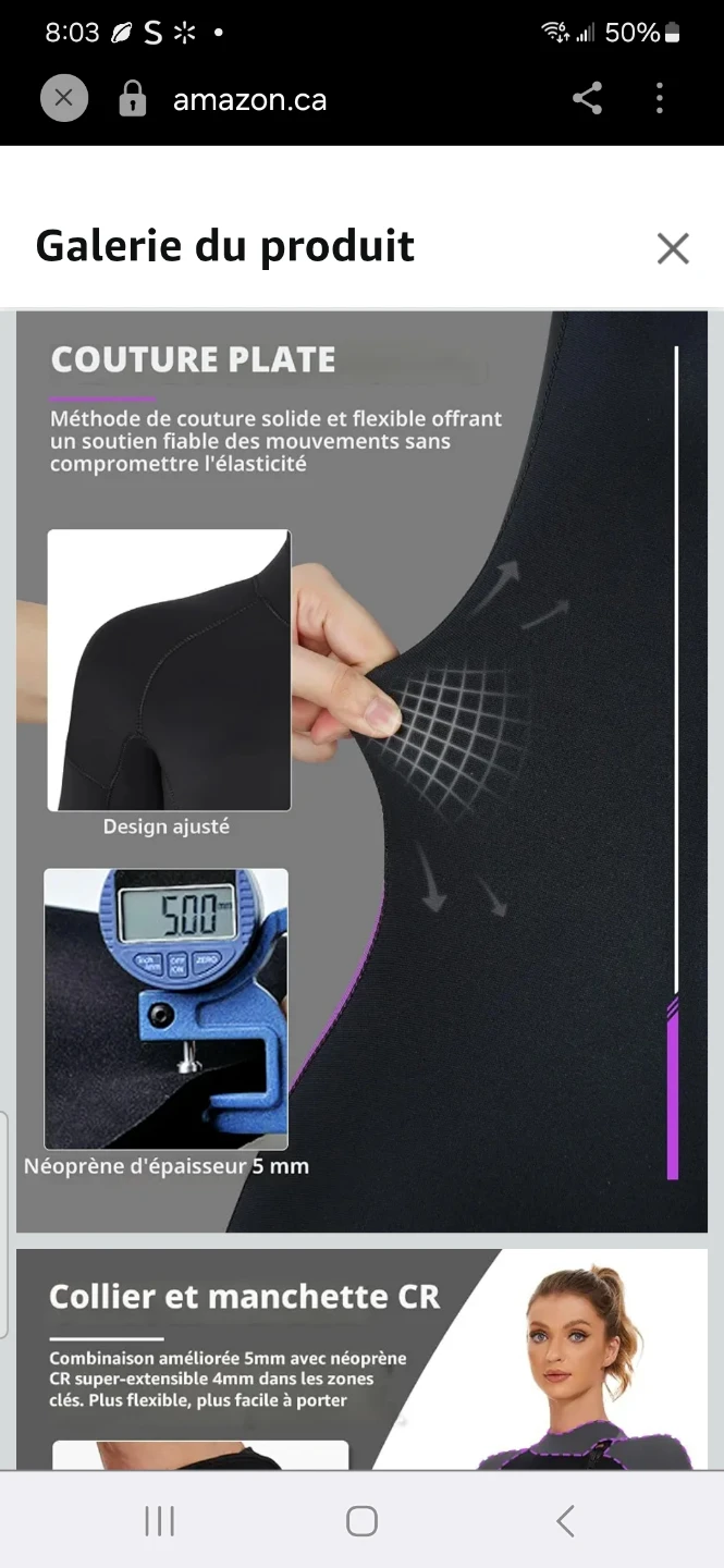 Owntop Women's Wetsuit 5/4mm - photo 3