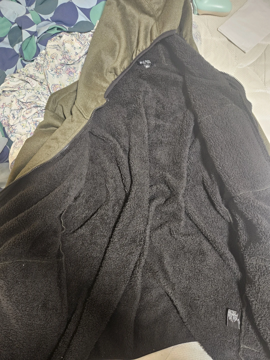 Cotton green comfy jacket - photo 3