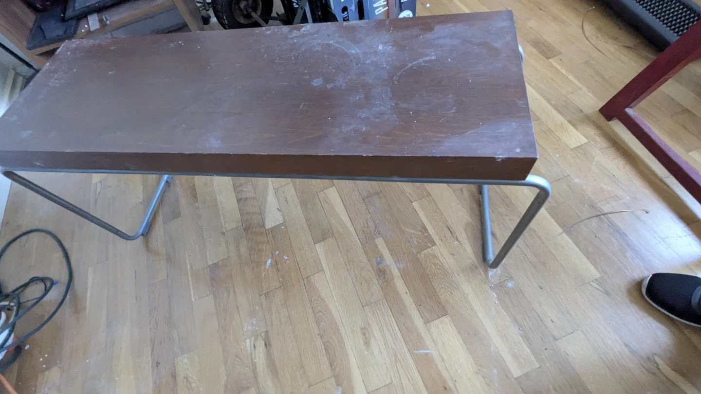 Vintage style wood coffee table - photo 2