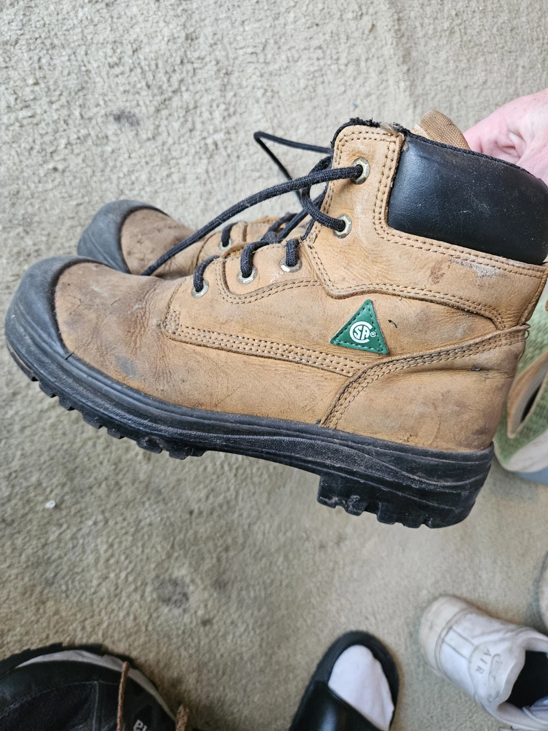 Aggressor Work Boots steel toe size 12