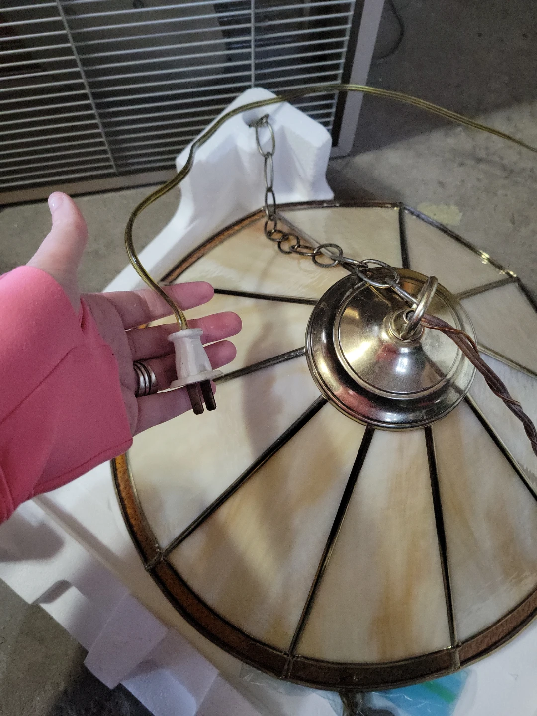 Stained Glass Pendant Light - photo 2