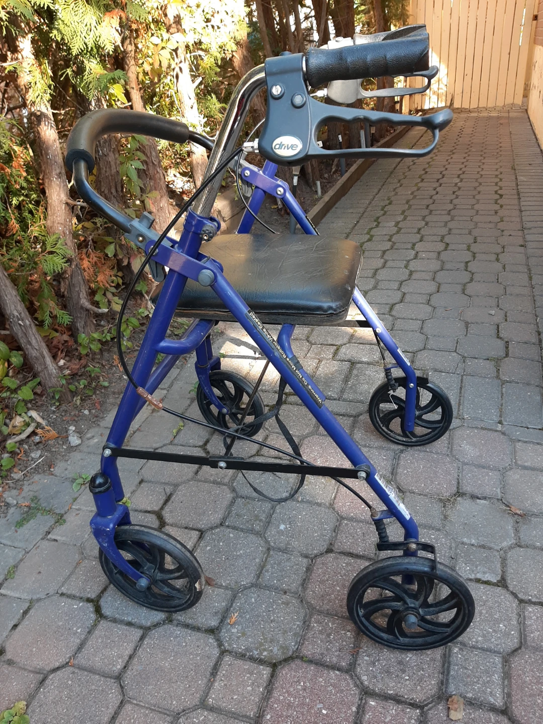 Rollator Walker  Blue Drive Medical - photo 2