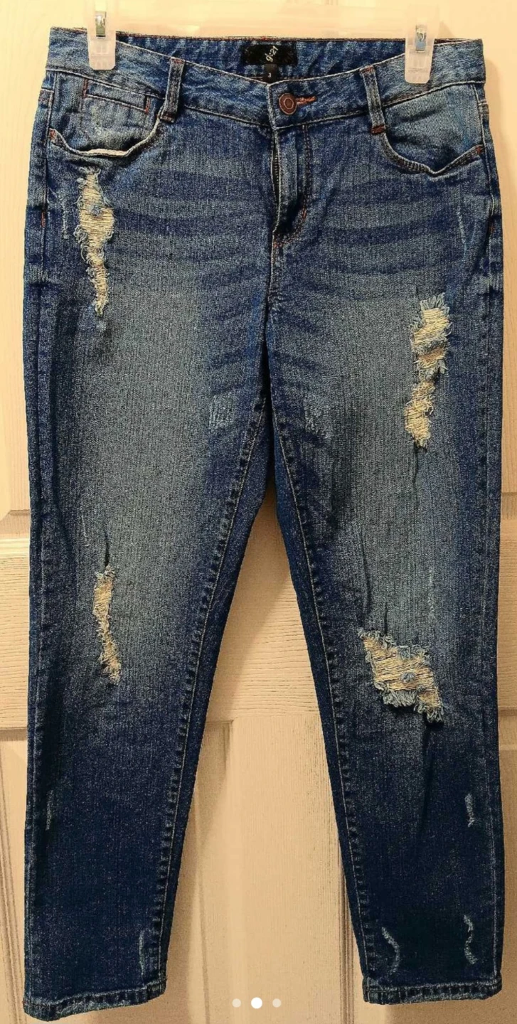 👖G:21 Distressed Denim Jeans - Size 3👖 - photo 2