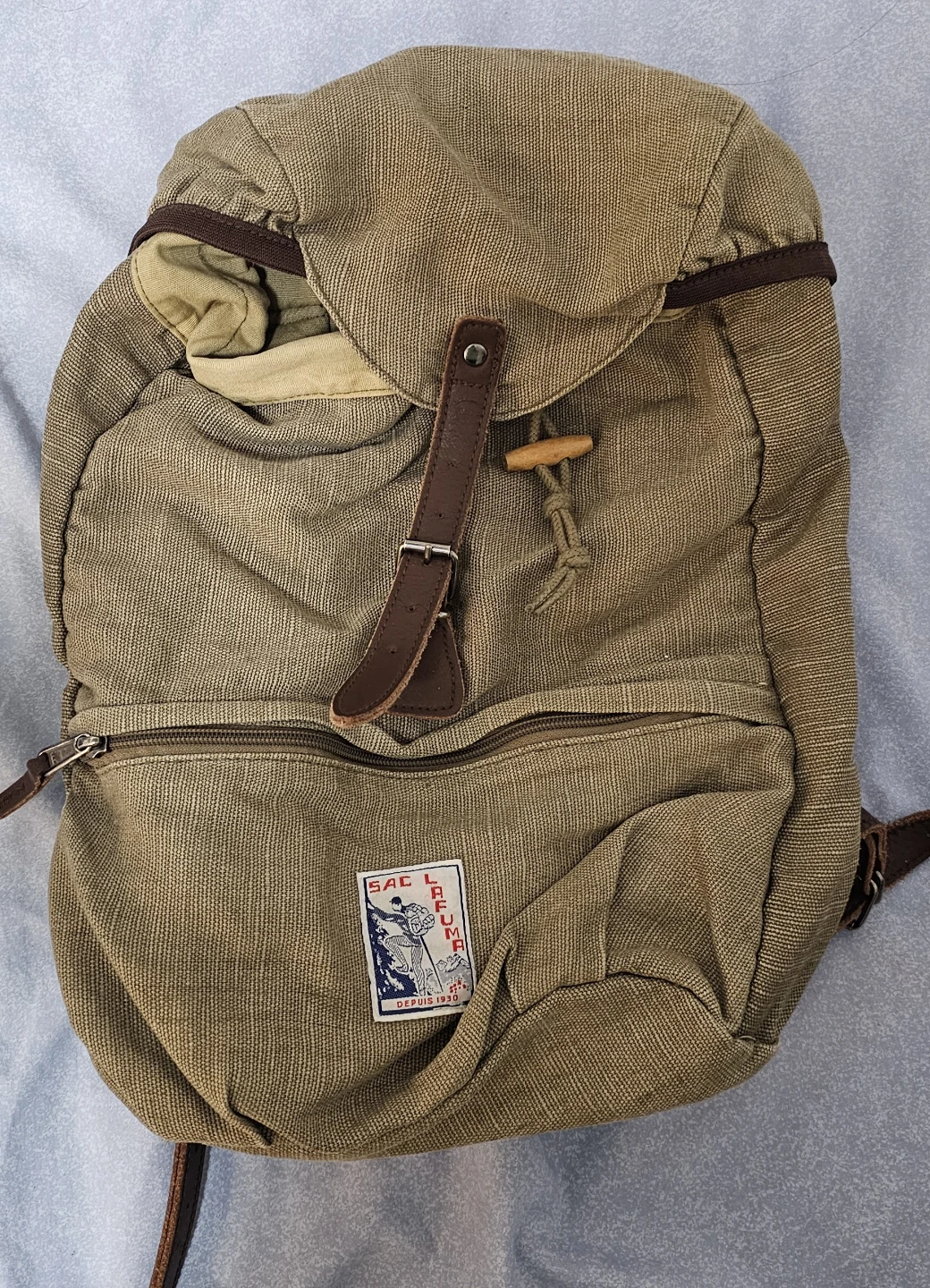 Lafuma Vintage TSA reissue Canvas Backpack
