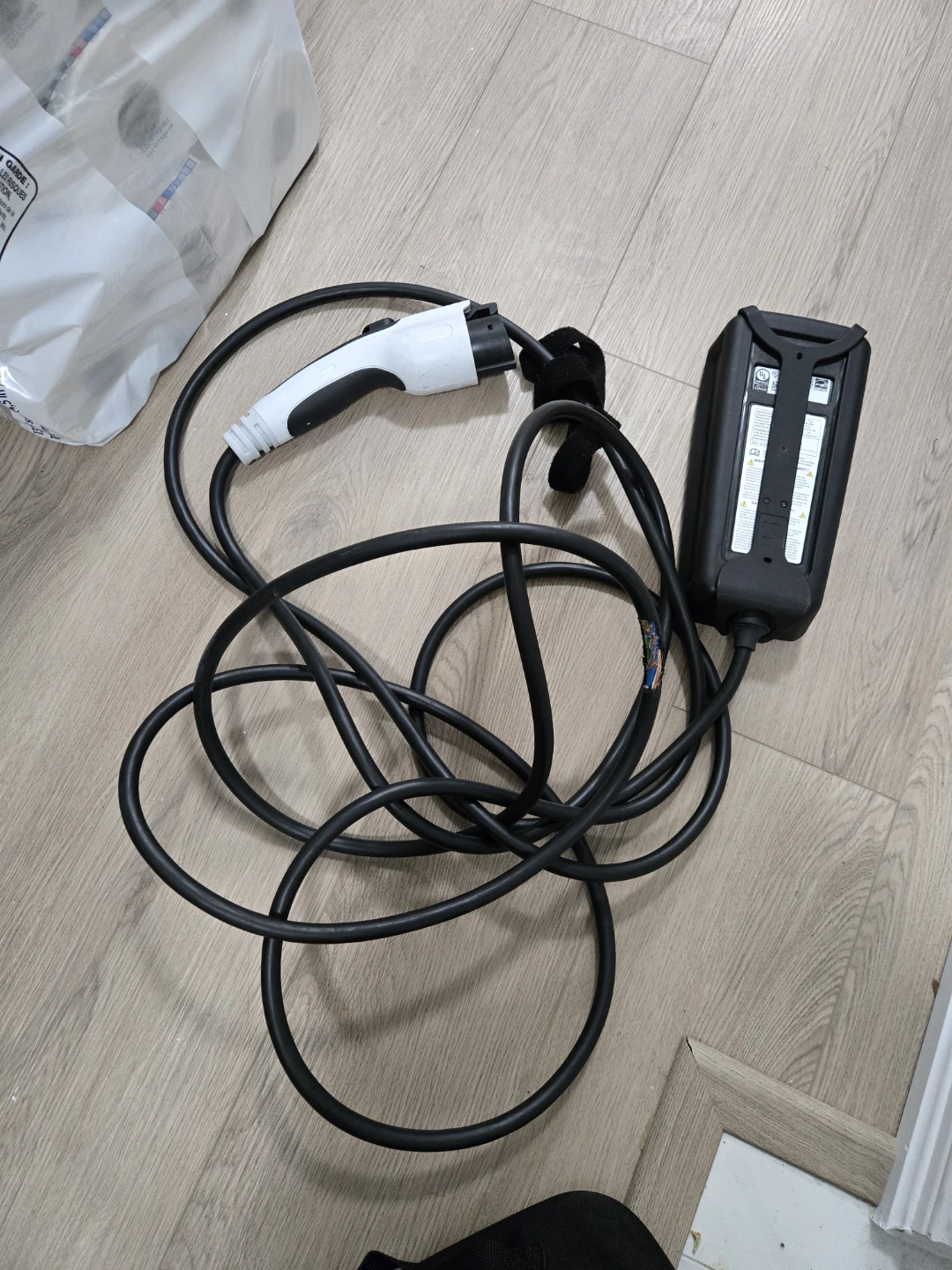 Damaged Subaru Solterra Charging Cable