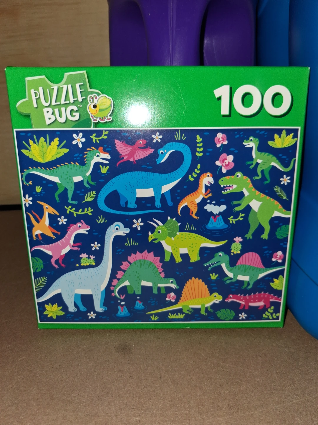 Puzzle Bug 100 Piece Dinosaur Puzzle