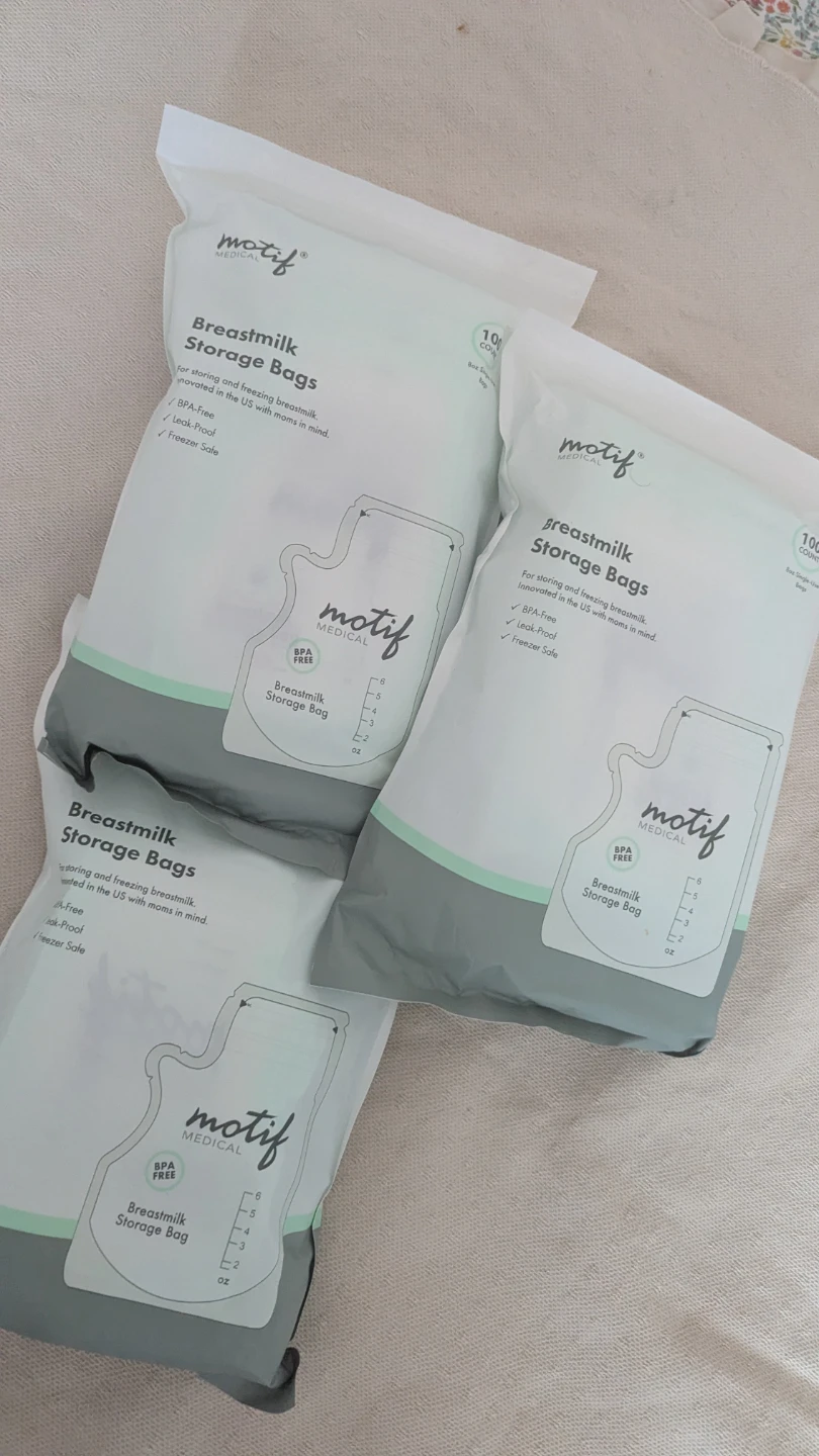 300 Motif Medical Breastmilk Storage Bags