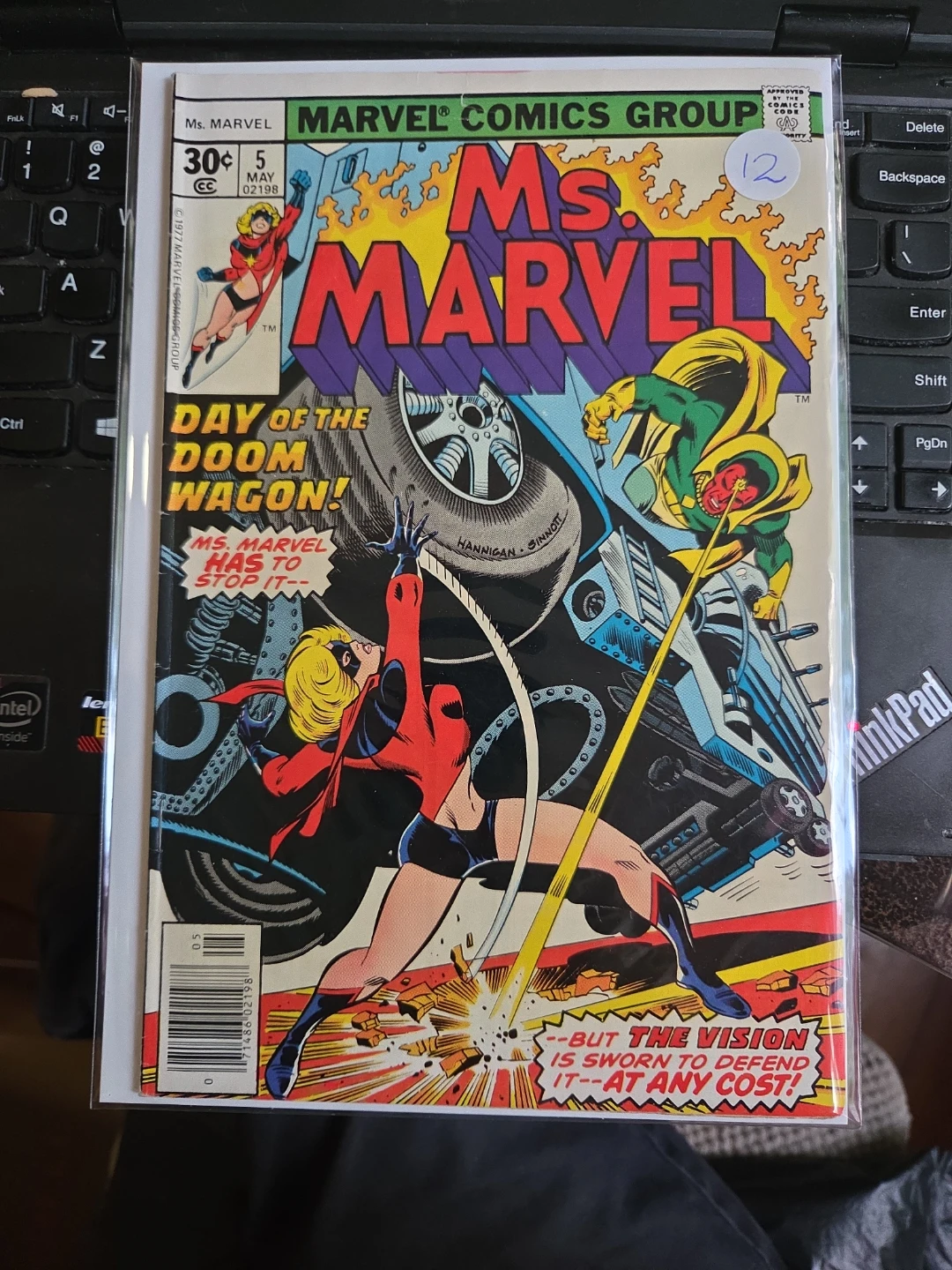 Ms. Marvel #5 May 1977 Comic Book