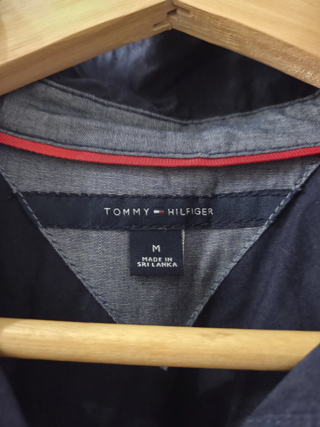 Tommy Hilfiger Navy Shirt Dress (Size M) - photo 3