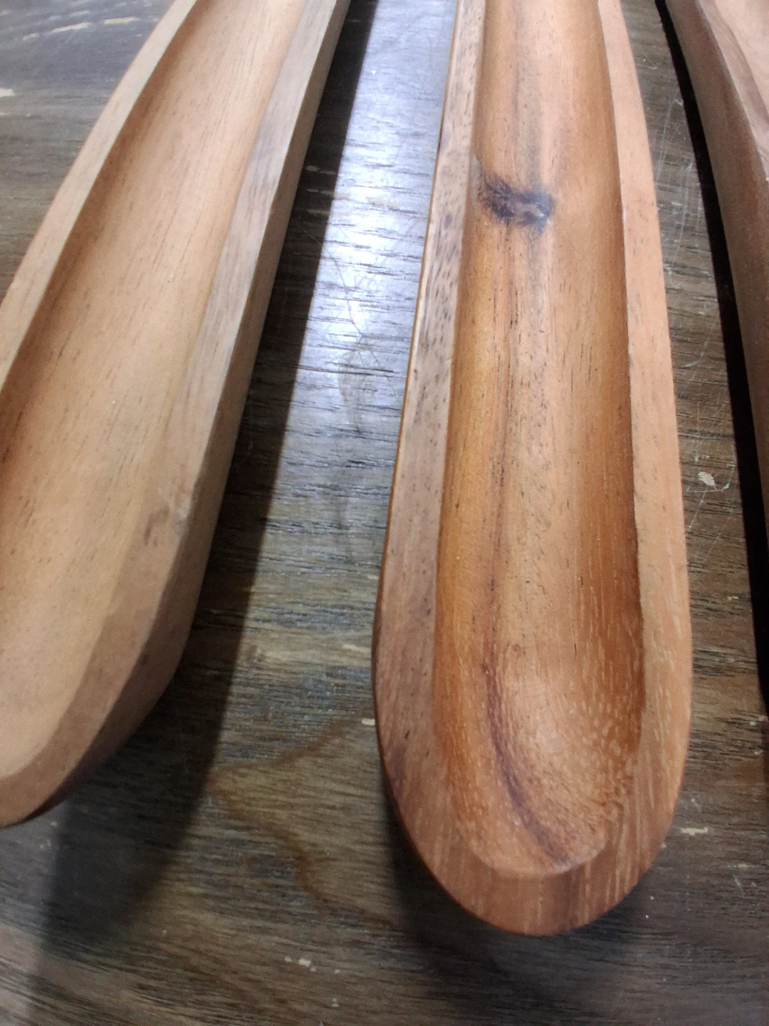 Set of 4 Wooden Long Trays - photo 2