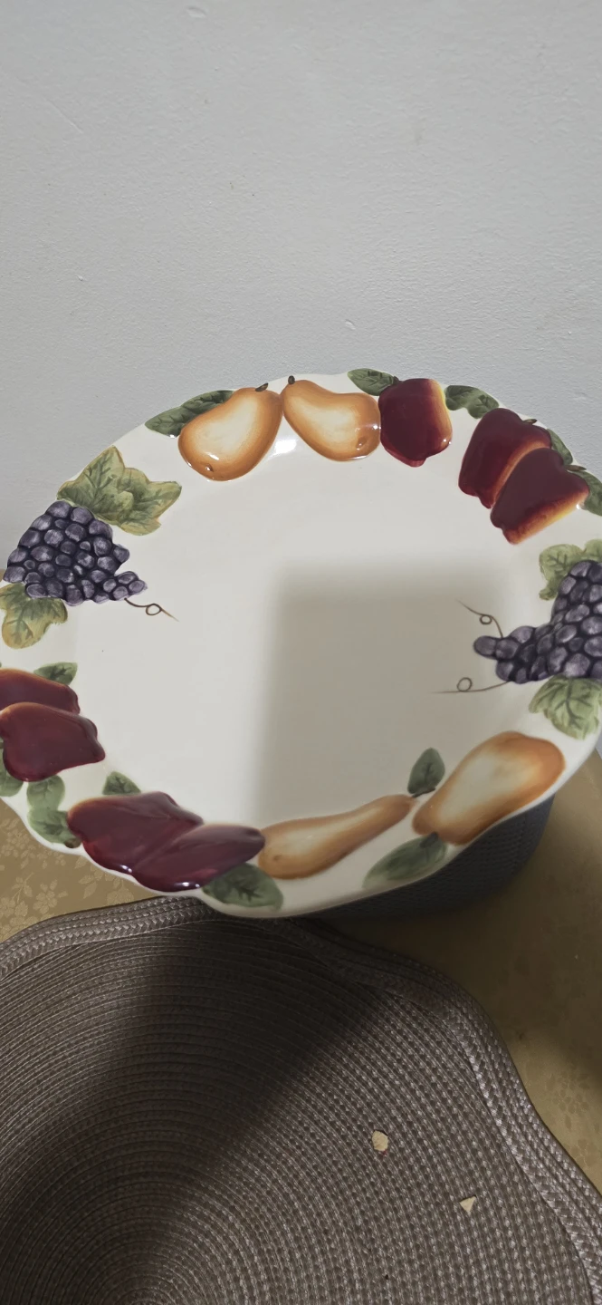 Home Interiors Sonoma Villa Fruit Plate and Bowl Set - photo 5