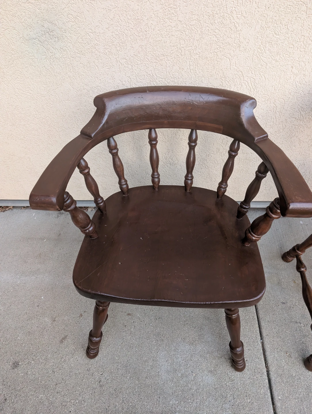 Solid Wood Dining Chairs Set of 2 - photo 2