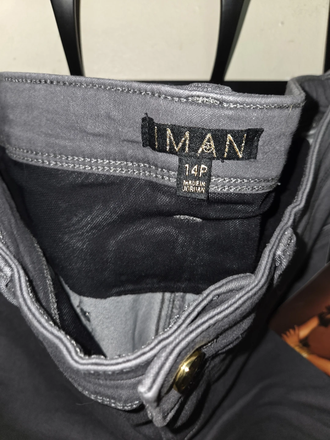 IMAN Global Chic Slim-Leg Jeans in a Ladies 14 Petite - photo 3