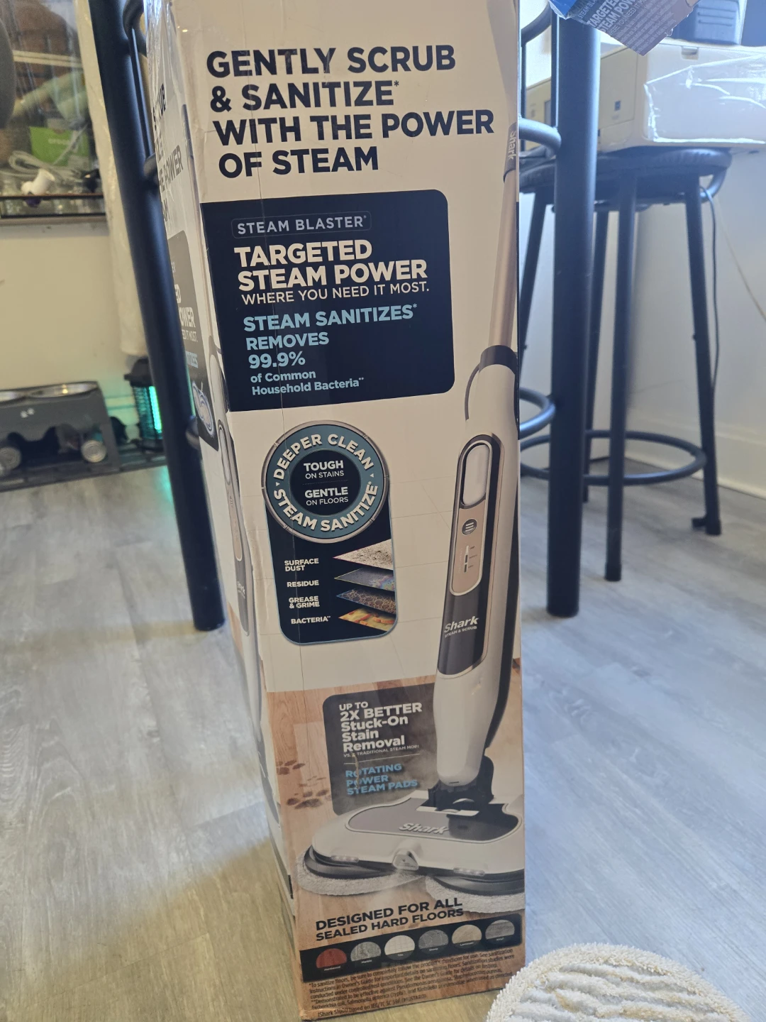 Shark Steam & Scrub Steam Mop S8201 - photo 2
