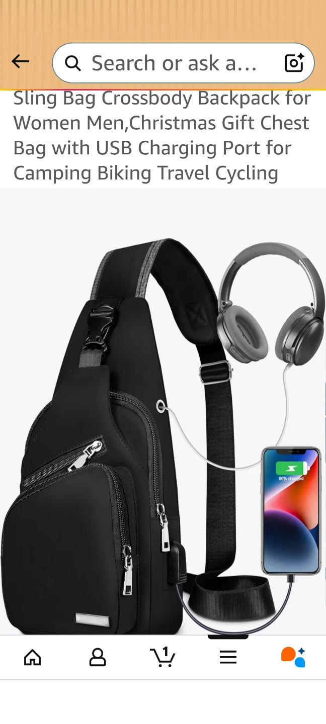 Crossbody Sling Backpack - photo 2