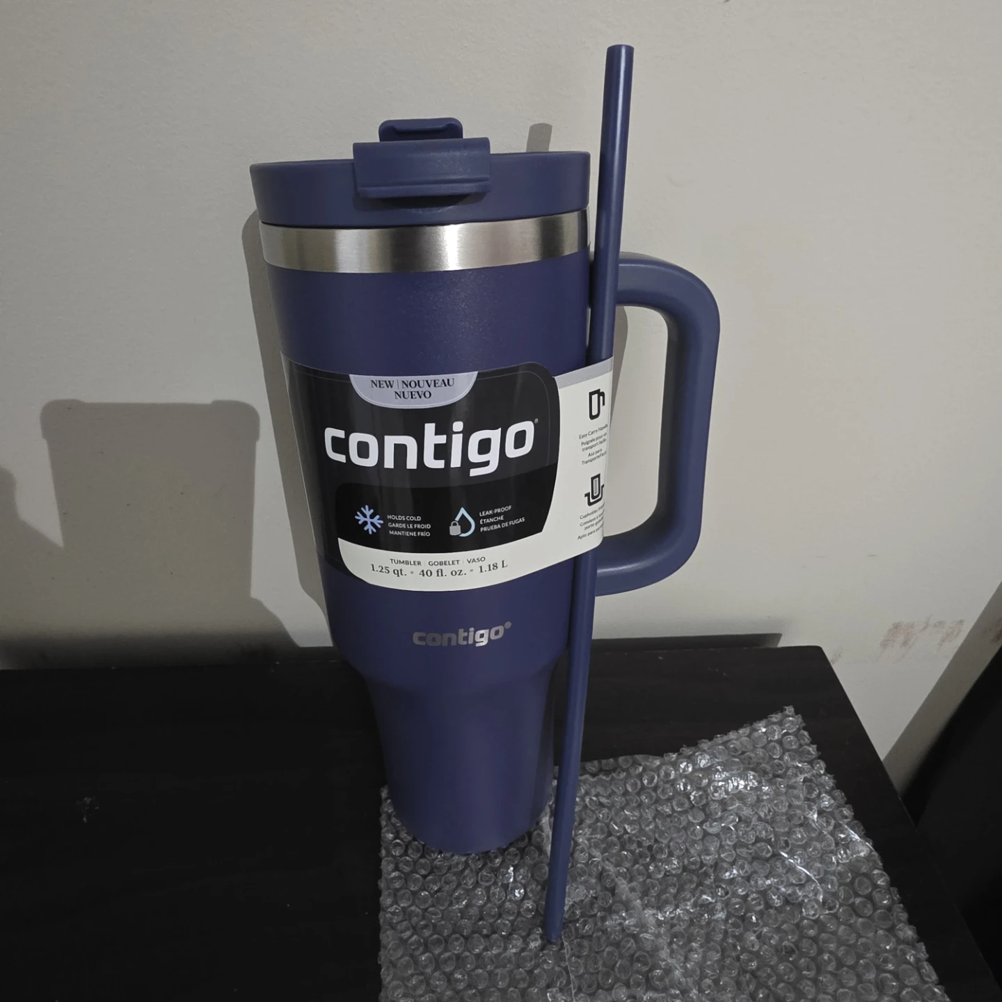 New Contigo 40 oz Tumbler - Blue