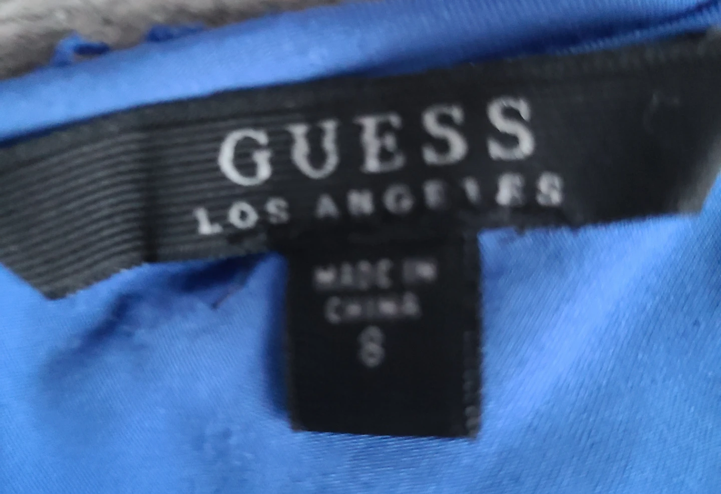 Guess Royal Blue Lace Dress - photo 4