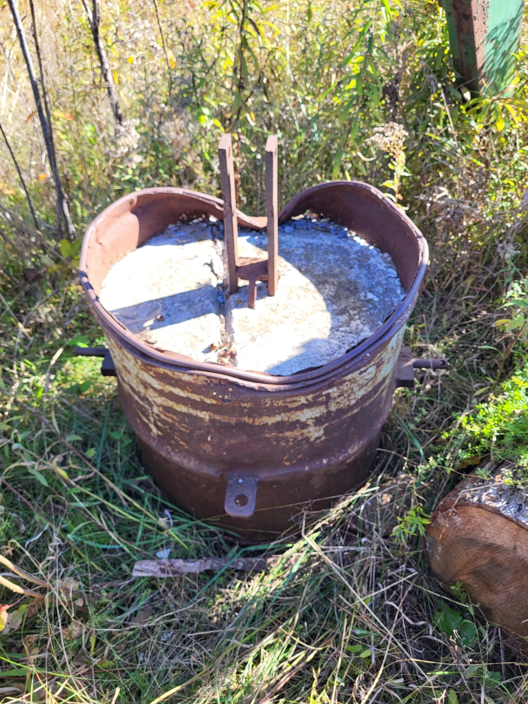 Concrete Filled 3P Tractor Hitch Weight