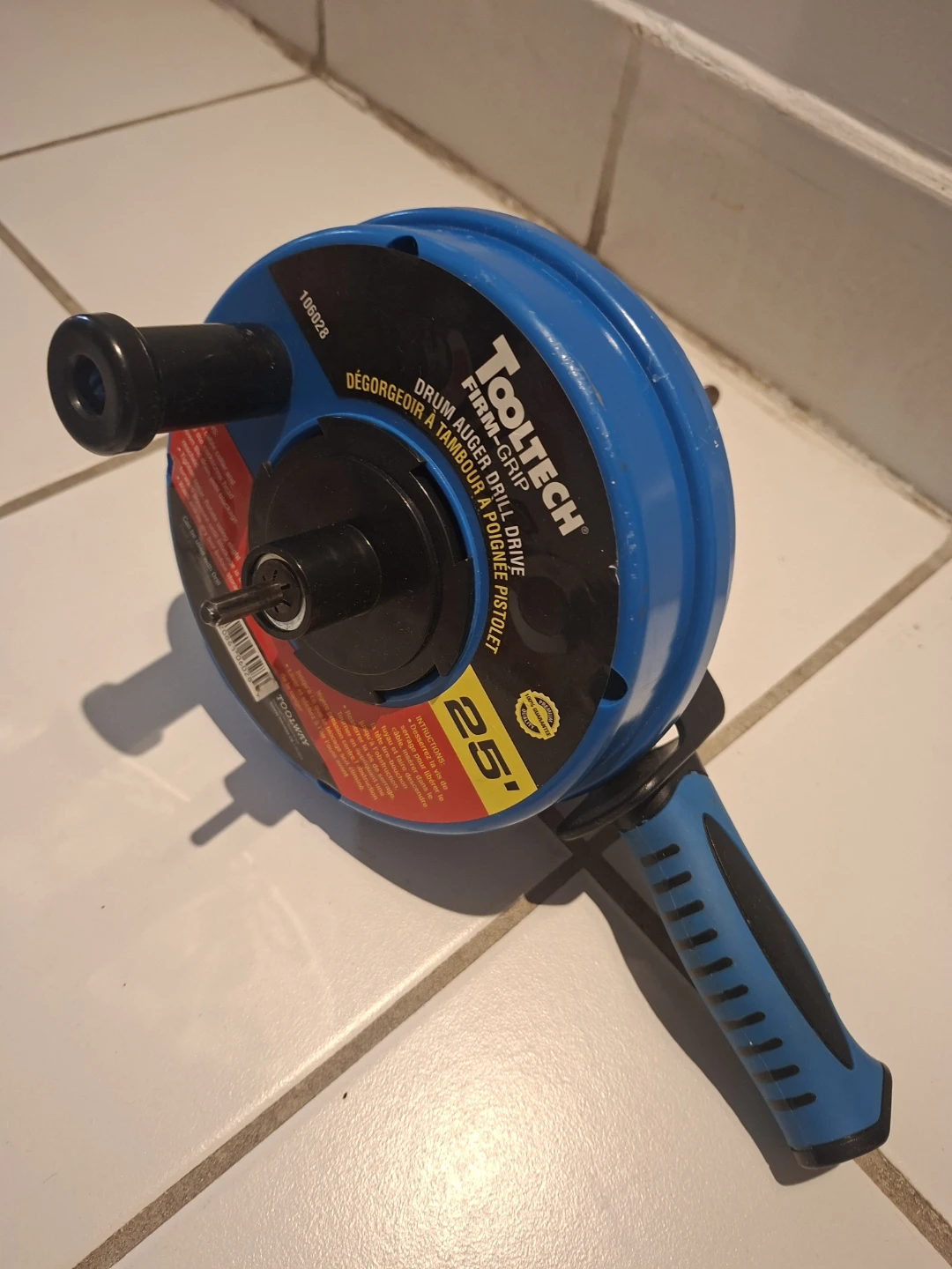 Tooltech Firm-Grip Drum Auger Drill Drive - photo 2