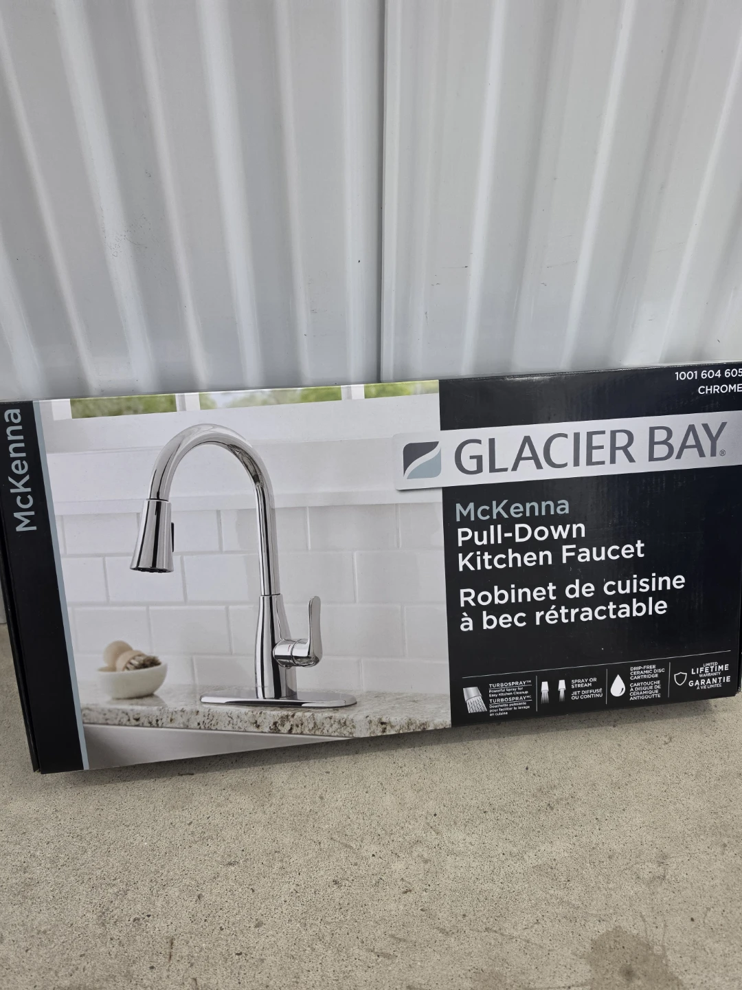 Glacier Bay McKenna Pull-Down Kitchen Faucet