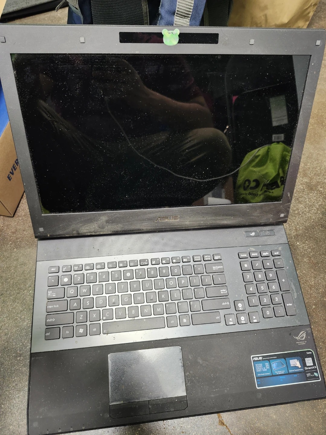 (For parts only)ASUS Republic of Gamers G74SX Laptop