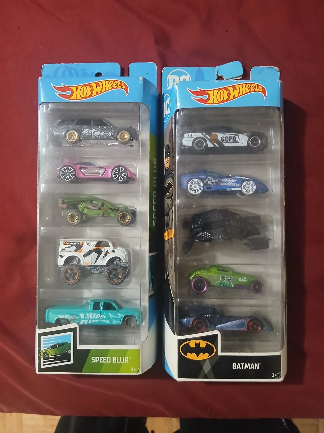 Hot Wheels 5-Pack Set: Speed Blur and Batman - photo 5