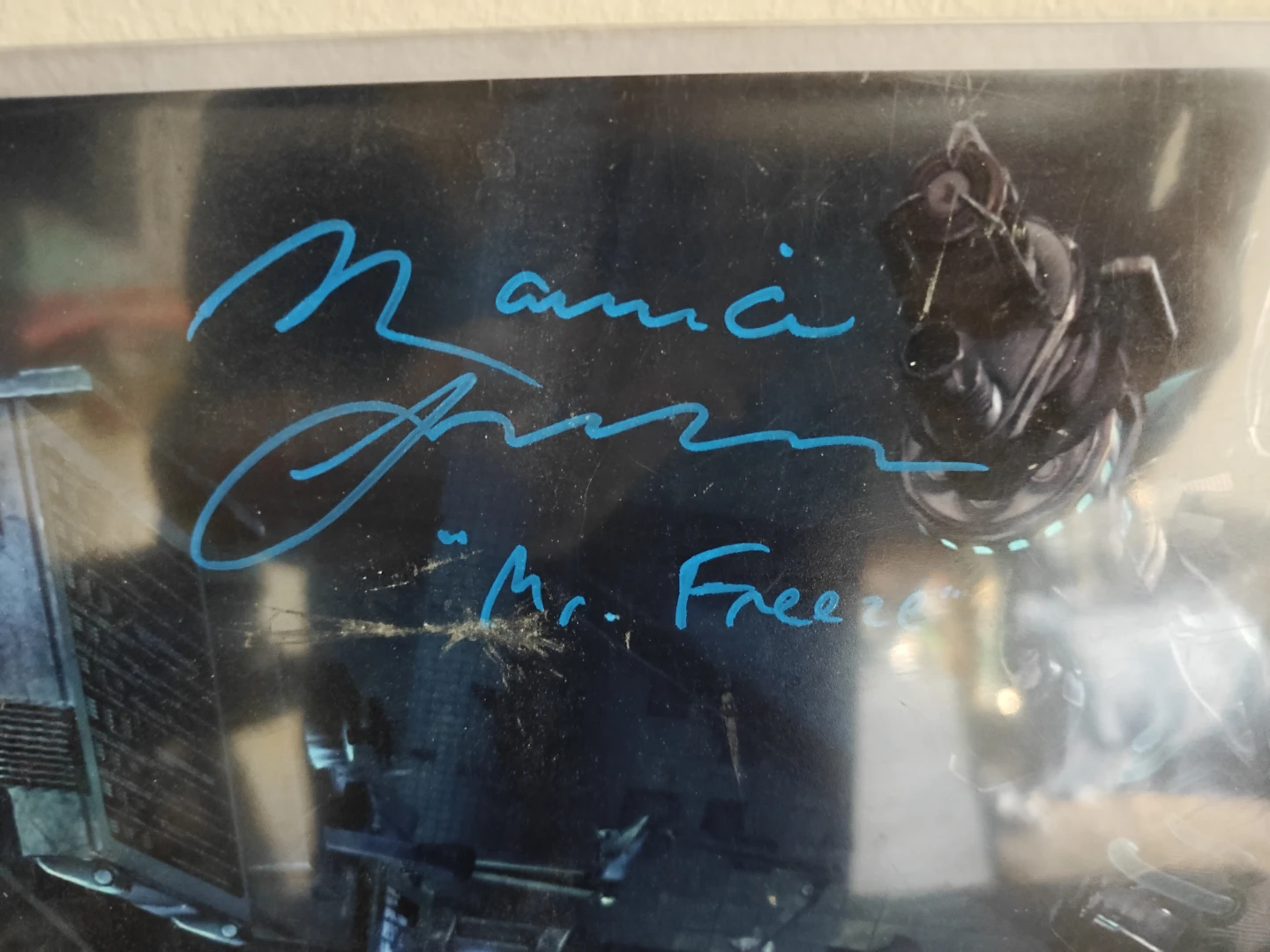 Autographed Batman Arkham city Batman and Mr. Freeze Photo - photo 3