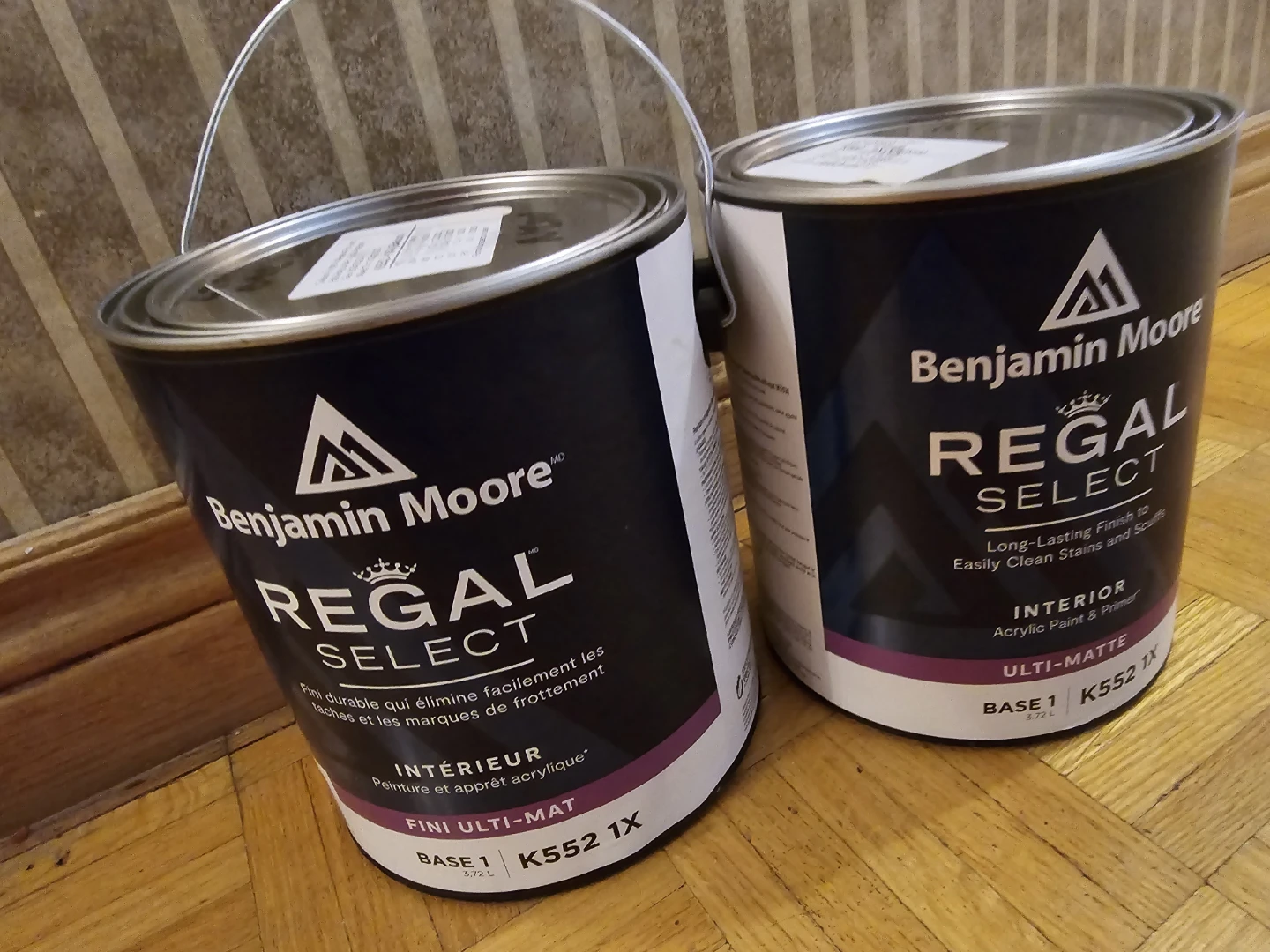 New 2 Gallons Benjamin Moore Interior Paint