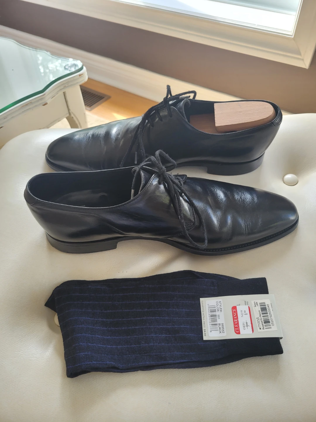 Tim Little Black Oxford Shoes - photo 2