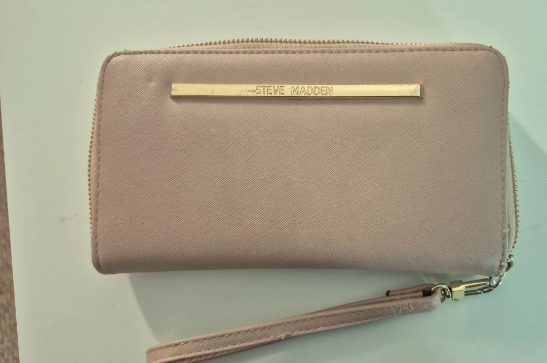 Steve Madden Blush Pink Wristlet Wallet
