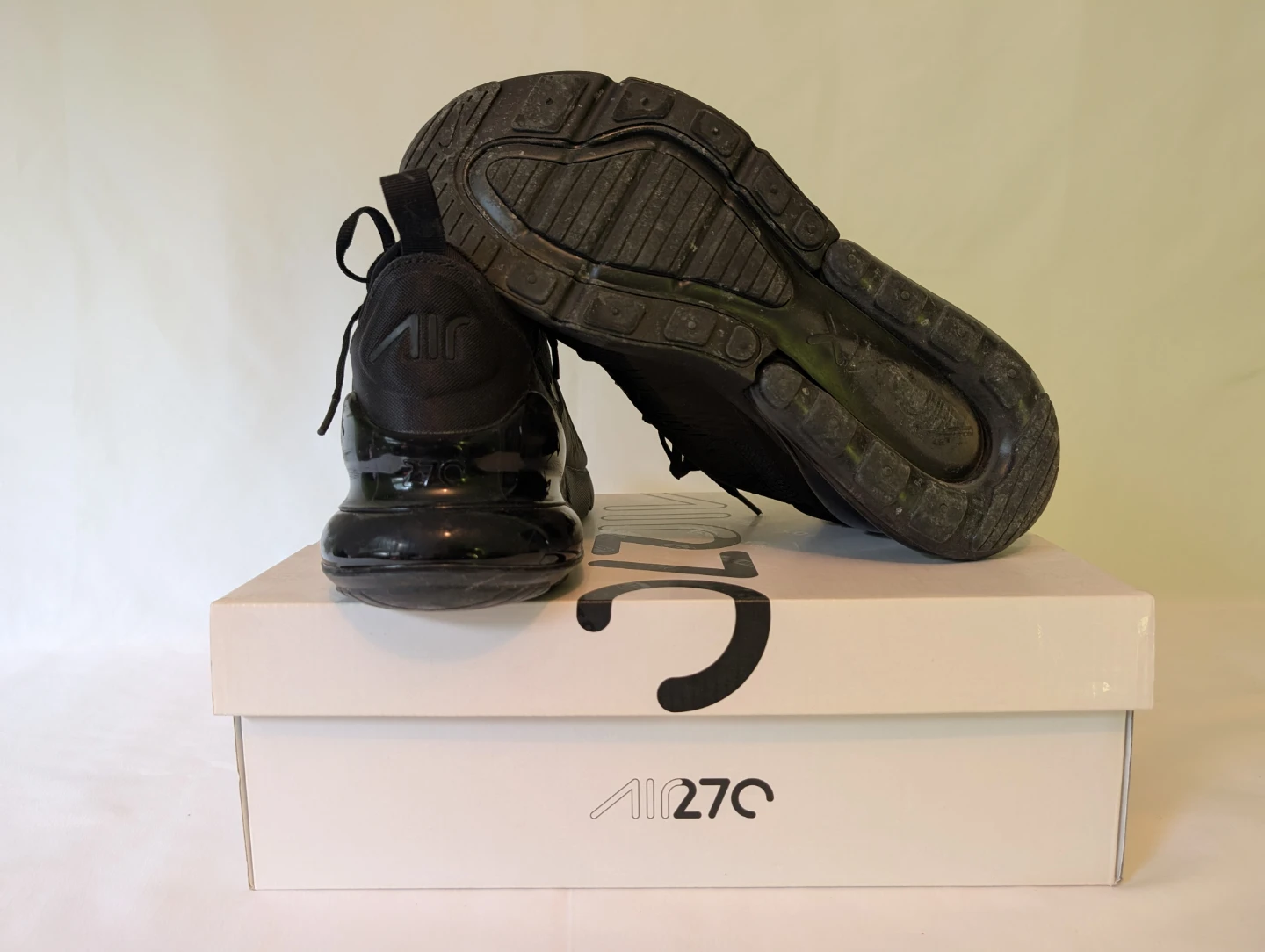Nike Air Max 270 Triple Black Sneakers - photo 3