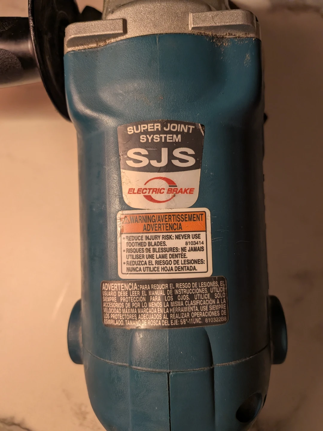 Makita 5-In 10.5A Angle Grinder w/ Brake - photo 4