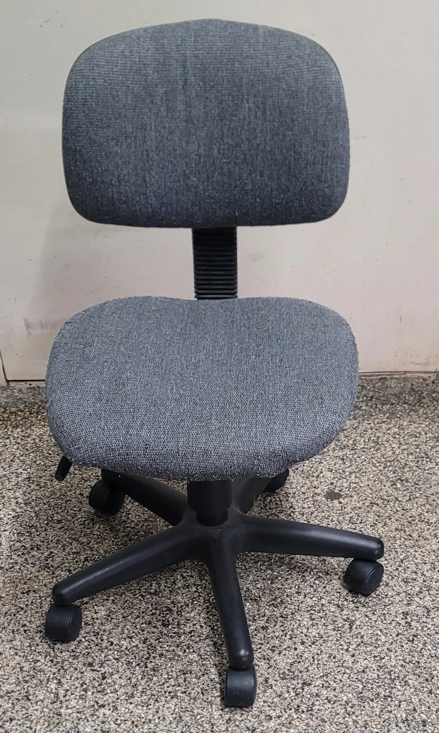 Grey Task Chair with Casters - photo 2