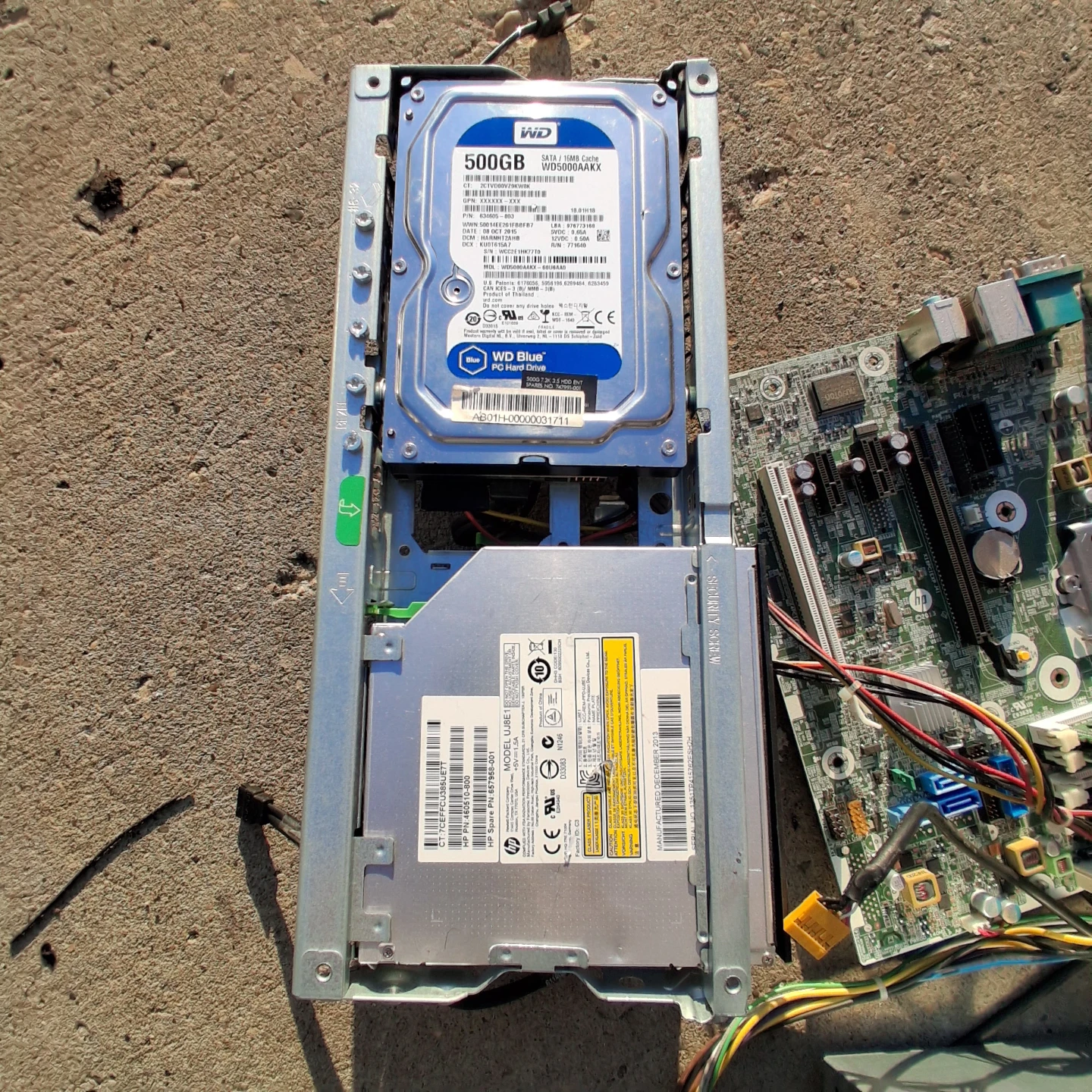HP Desktop Computer Parts Bundle