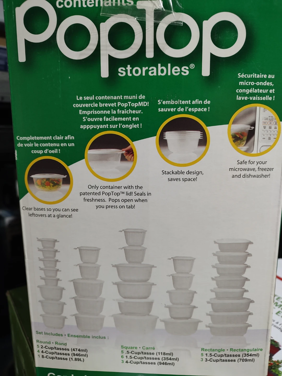 PopTop Storables 64-Piece Container Set - photo 2