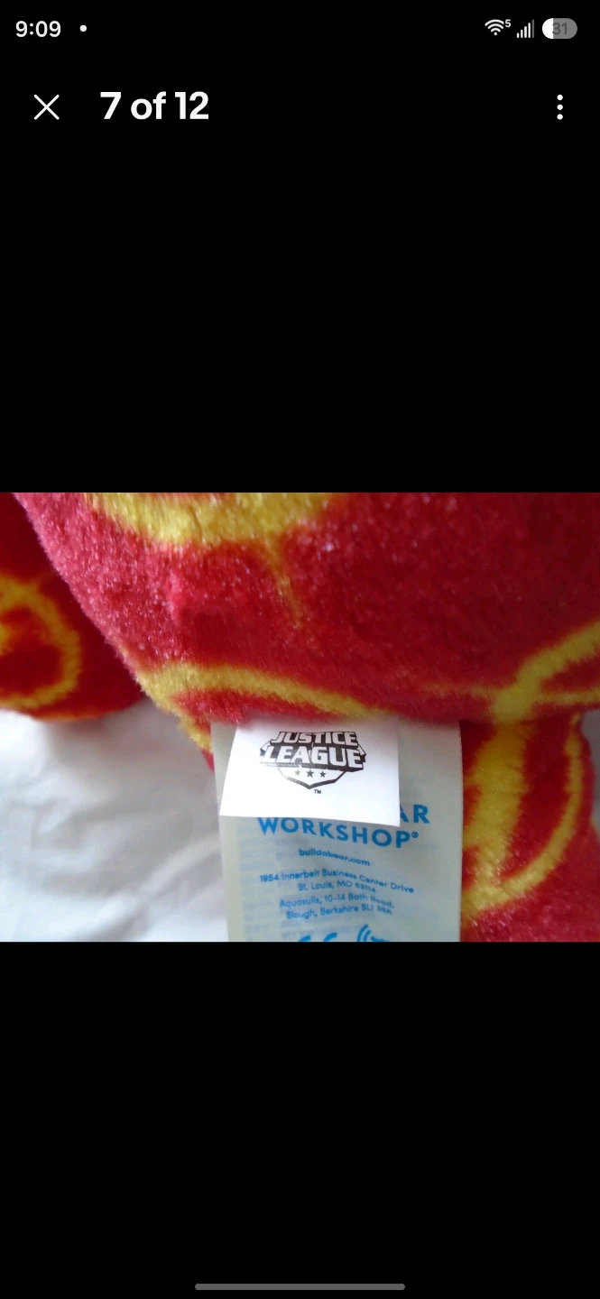 Build-A-Bear Justice League The Flash Plush - photo 5